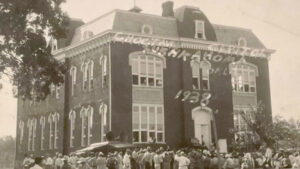 Gathering at Choctaw Capitol in 1938