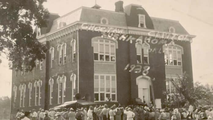 Gathering at Choctaw Capitol in 1938